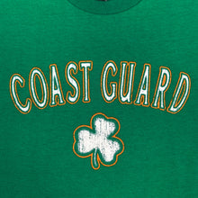 Load image into Gallery viewer, Coast Guard Distressed Shamrock T-Shirt (Kelly Green)
