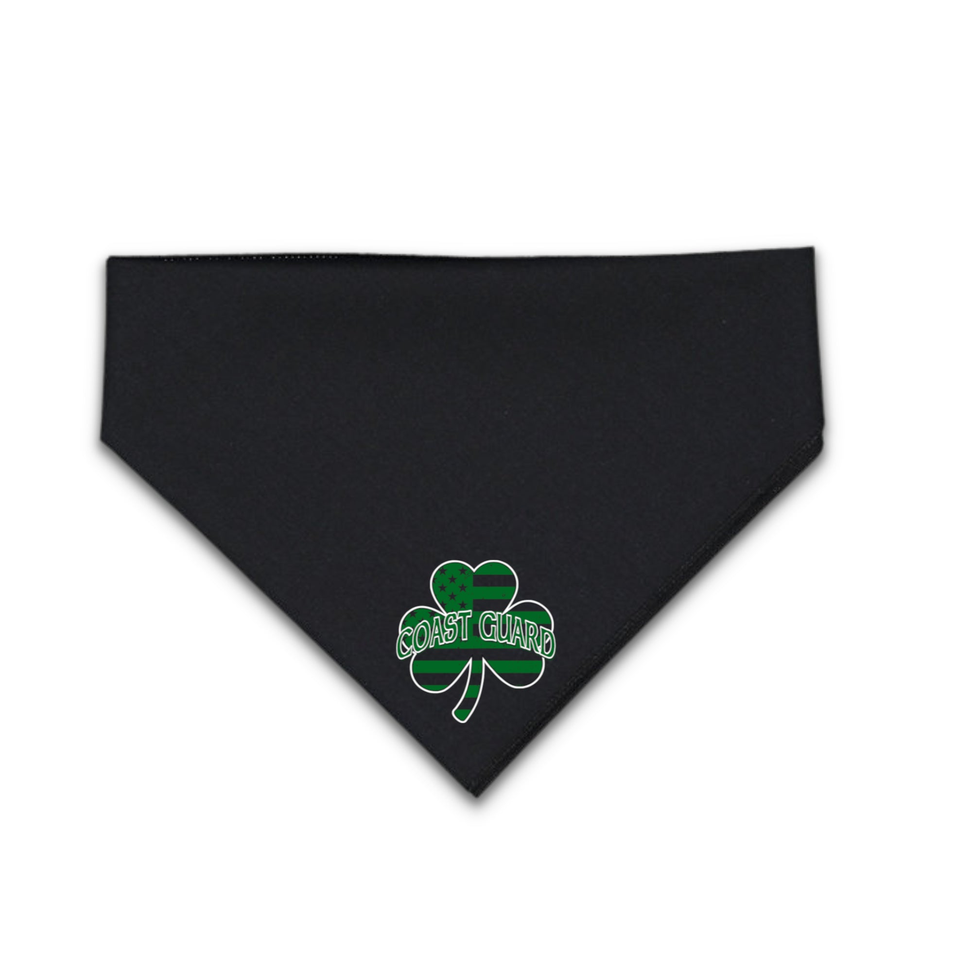 Coast Guard Shamrock Dog Bandana