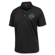 Load image into Gallery viewer, Pick Your Design Coast Guard Performance Polo (Black)