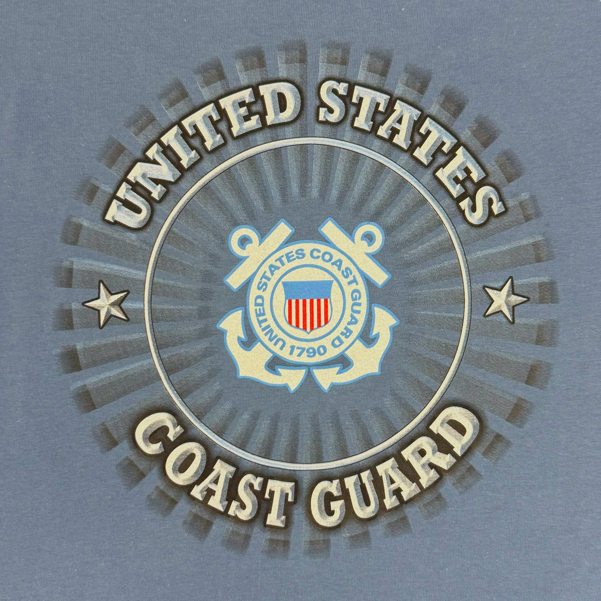 United States Coast Guard Sunburst T-Shirt (Indigo)