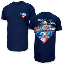 Load image into Gallery viewer, Coast Guard Born Ready T-Shirt (Navy)