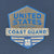 Coast Guard Distressed Hexagon Shield T-Shirt (Indigo)
