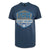 Coast Guard Distressed Hexagon Shield T-Shirt (Indigo)