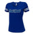 Coast Guard Ladies Script T-Shirt (Royal)