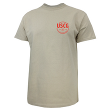 Load image into Gallery viewer, Pick Your Design Coast Guard T-Shirt (Tan)
