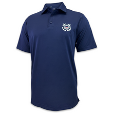 Load image into Gallery viewer, Coast Guard Seal Under Armour Performance Polo (Navy)