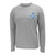 United States Coast Guard Seal Under Armour Tech Long Sleeve T-Shirt (Grey)