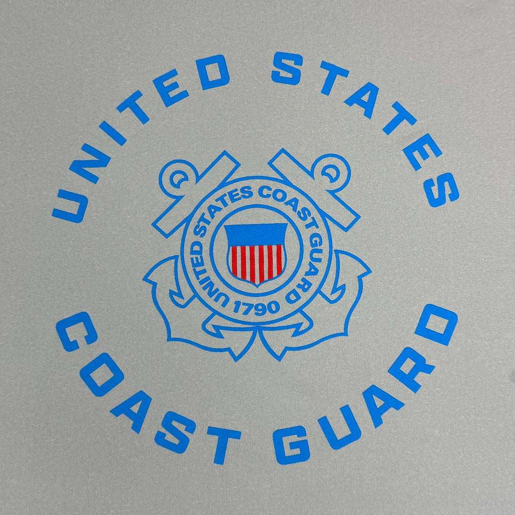 United States Coast Guard Seal Under Armour Tech T-Shirt (Grey)