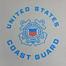 Load image into Gallery viewer, United States Coast Guard Seal Under Armour Tech T-Shirt (Grey)