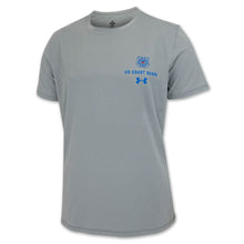 Load image into Gallery viewer, United States Coast Guard Seal Under Armour Tech T-Shirt (Grey)