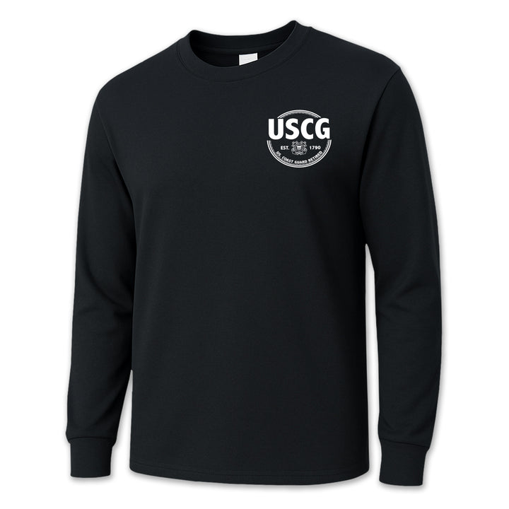 Coast Guard Retired Long Sleeve T-Shirt