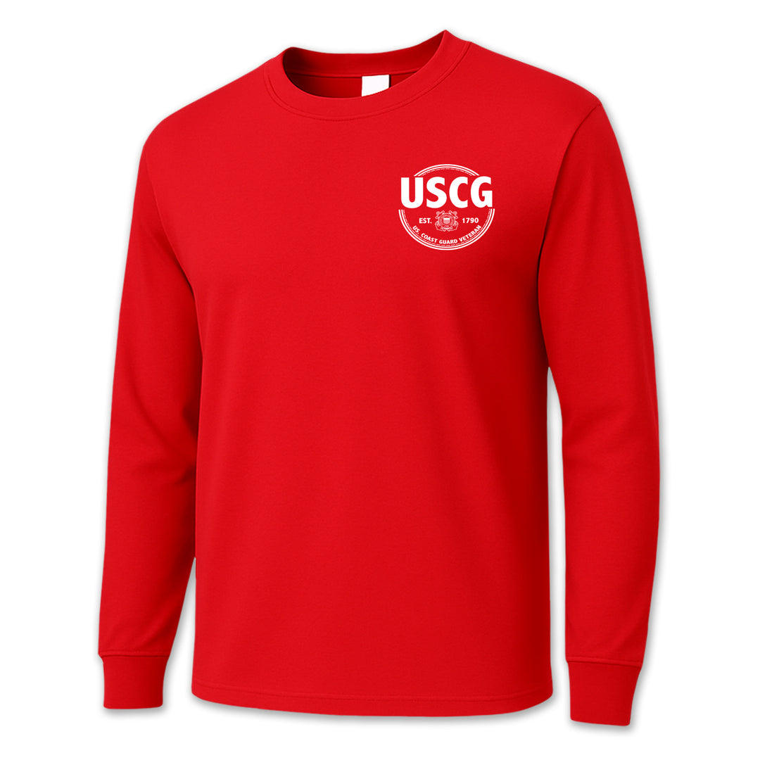 Coast Guard Veteran Long Sleeve T-Shirt