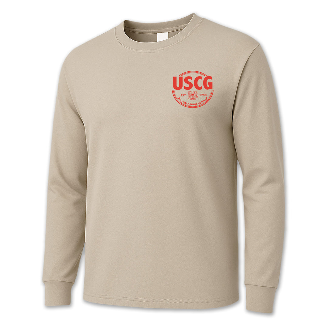 Coast Guard Veteran Long Sleeve T-Shirt