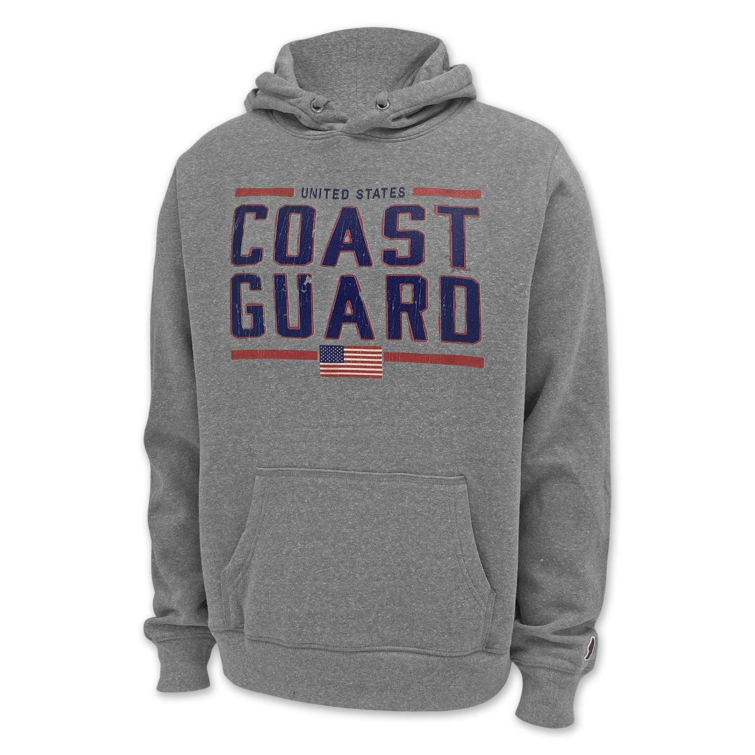 United States Coast Guard Flag Heritage Hood (Grey)