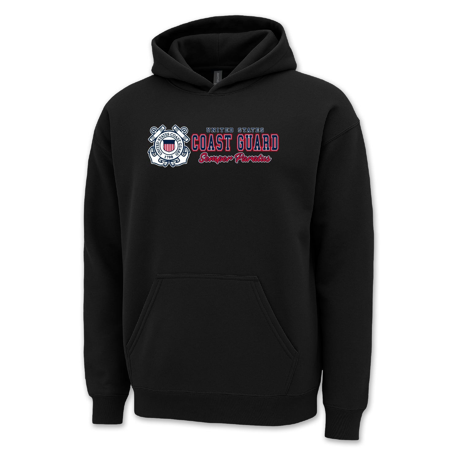Pick Your Design Coast Guard Hooded Sweatshirt