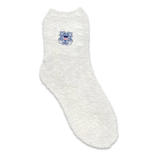 Load image into Gallery viewer, Coast Guard Seal Ladies Cozy Socks (White)