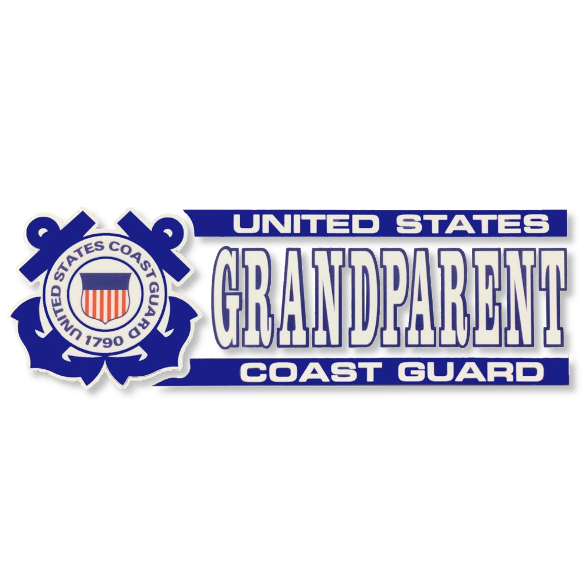 Coast Guard Grandparent Decal