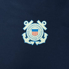 Load image into Gallery viewer, Coast Guard Under Armour Left Chest Seal Armour Fleece Hood (Navy)