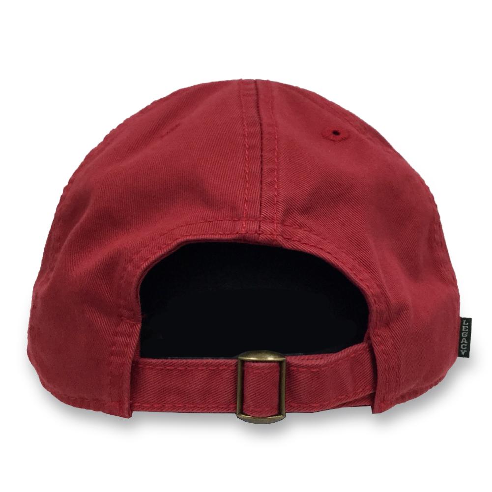 COAST GUARD SEAL VETERAN TWILL HAT (RED) 4
