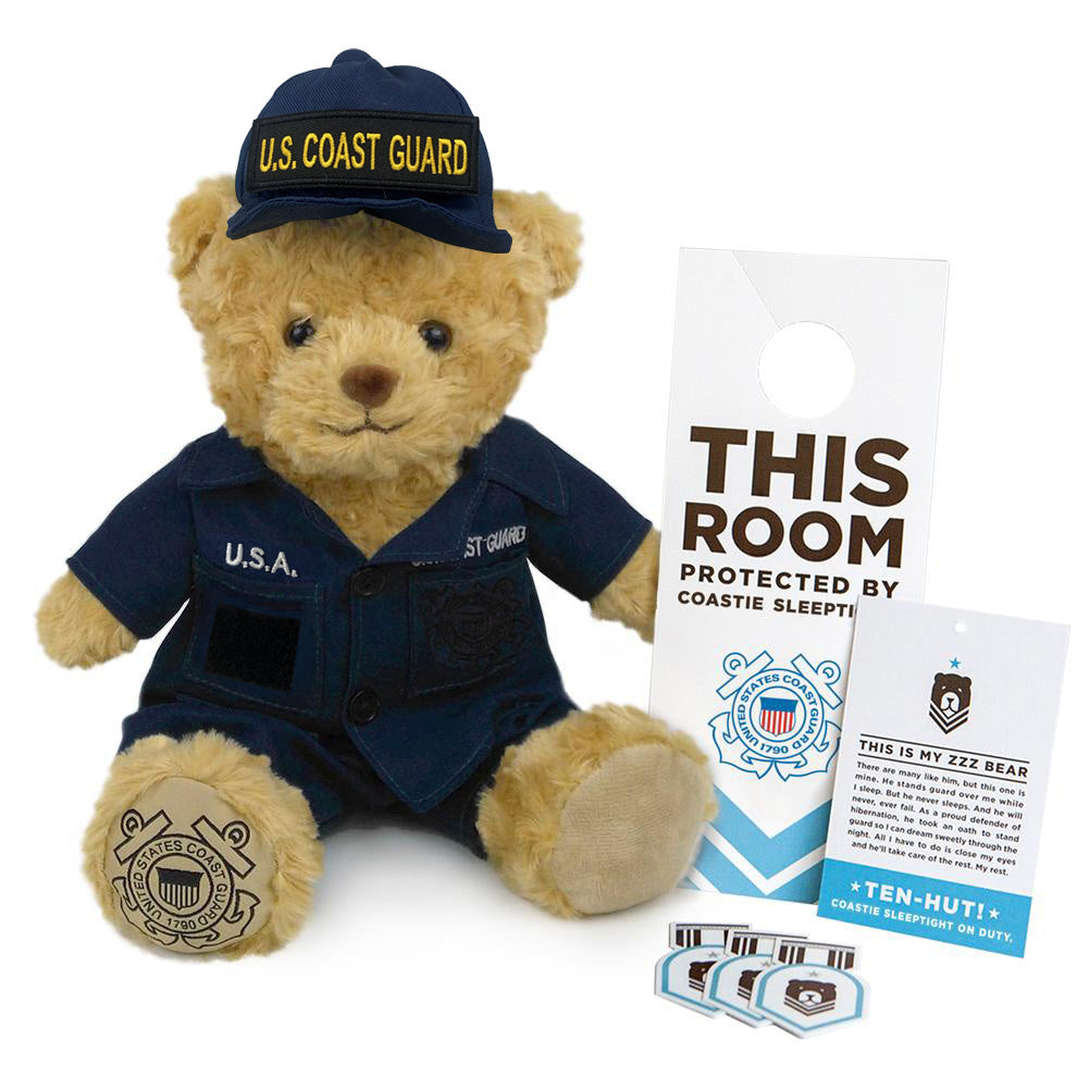Coastie Sleeptight Operational Dress Uniform Bear