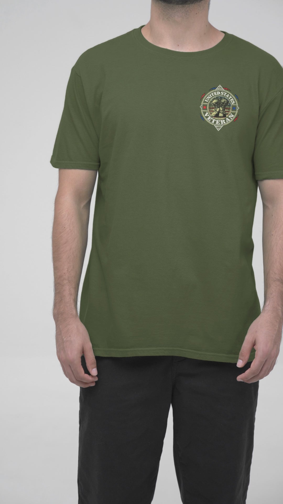 Coast Guard Distressed Shamrock T-Shirt (Kelly Green)