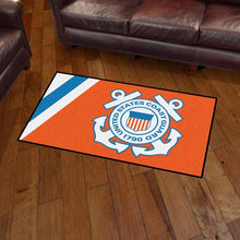 Load image into Gallery viewer, U.S. Coast Guard 3X5 Plush Rug