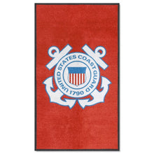 Load image into Gallery viewer, U.S. Coast Guard 3X5 Logo Mat - Portrait
