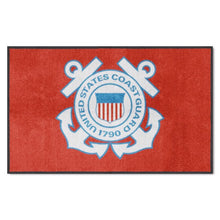 Load image into Gallery viewer, U.S. Coast Guard 4X6 Logo Mat - Landscape