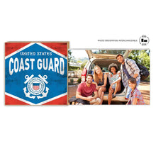 Load image into Gallery viewer, Coast Guard Retro Diamond Floating Picture Frame