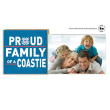 Load image into Gallery viewer, Coast Guard Floating Picture Frame Military Proud Family