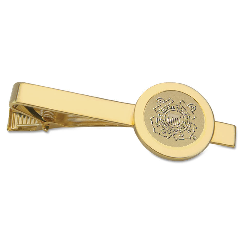 Coast Guard Seal Tie Bar (Gold)