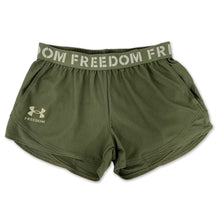 Load image into Gallery viewer, Under Armour Ladies New Freedom Playup Short (OD Green)