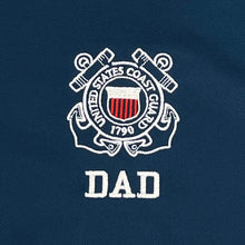Load image into Gallery viewer, Coast Guard Dad 1/4 Zip (Navy)