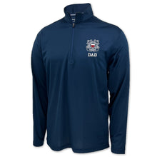 Load image into Gallery viewer, Coast Guard Dad 1/4 Zip (Navy)