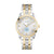 Coast Guard Seal Men's Bulova Stainless Steel Bracelet Watch (Silver/Gold)*