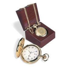 Load image into Gallery viewer, Coast Guard Seal Gold Plated Pocket Watch