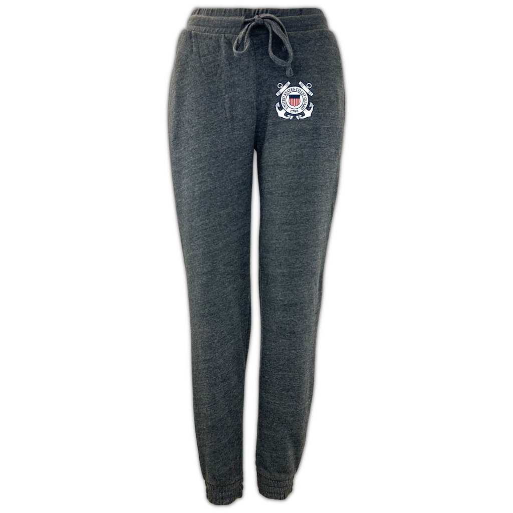 Coast Guard Seal Ladies Angel Fleece Pants