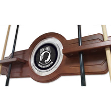 Load image into Gallery viewer, POW/MIA Solid Wood Cue Rack