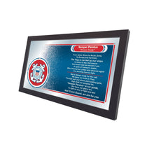 Load image into Gallery viewer, United States Coast Guard Hymn Wall Mirror
