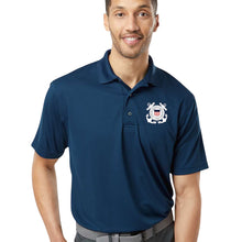Load image into Gallery viewer, Coast Guard Seal Performance Polo