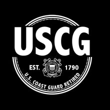 Load image into Gallery viewer, Coast Guard Retired Mens Henley T-Shirt