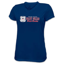 Load image into Gallery viewer, Coast Guard Ladies Semper Paratus Performance T-Shirt