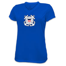 Load image into Gallery viewer, Coast Guard Ladies Seal Performance T-Shirt