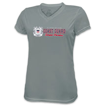 Load image into Gallery viewer, Coast Guard Ladies Semper Paratus Performance T-Shirt