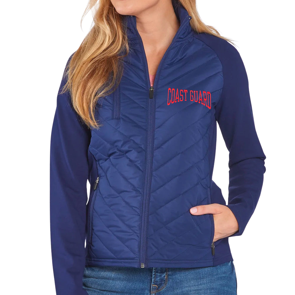 Coast Guard Ladies Adventure Jacket (Navy)