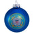 Coast Guard Semper Paratus Glass Ball Ornament (Blue)