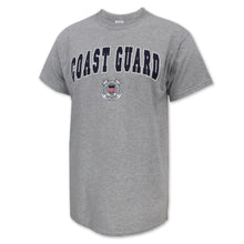 Load image into Gallery viewer, Coast Guard Arch Seal T-Shirt (Grey)