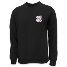 Load image into Gallery viewer, Coast Guard Seal Logo Crewneck