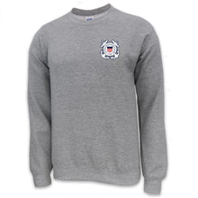 Load image into Gallery viewer, Coast Guard Seal Logo Crewneck