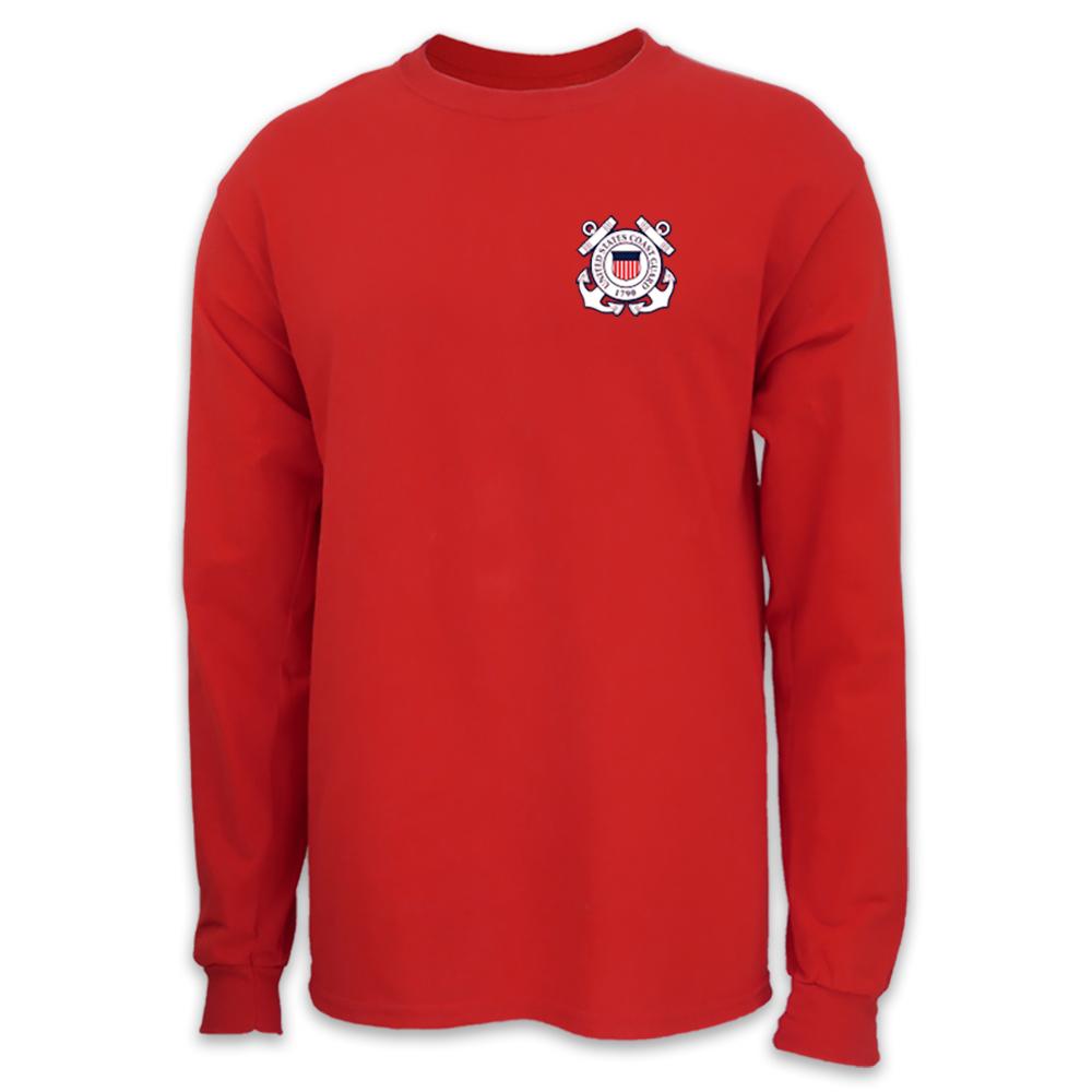 Coast Guard Seal Logo Long Sleeve T-Shirt